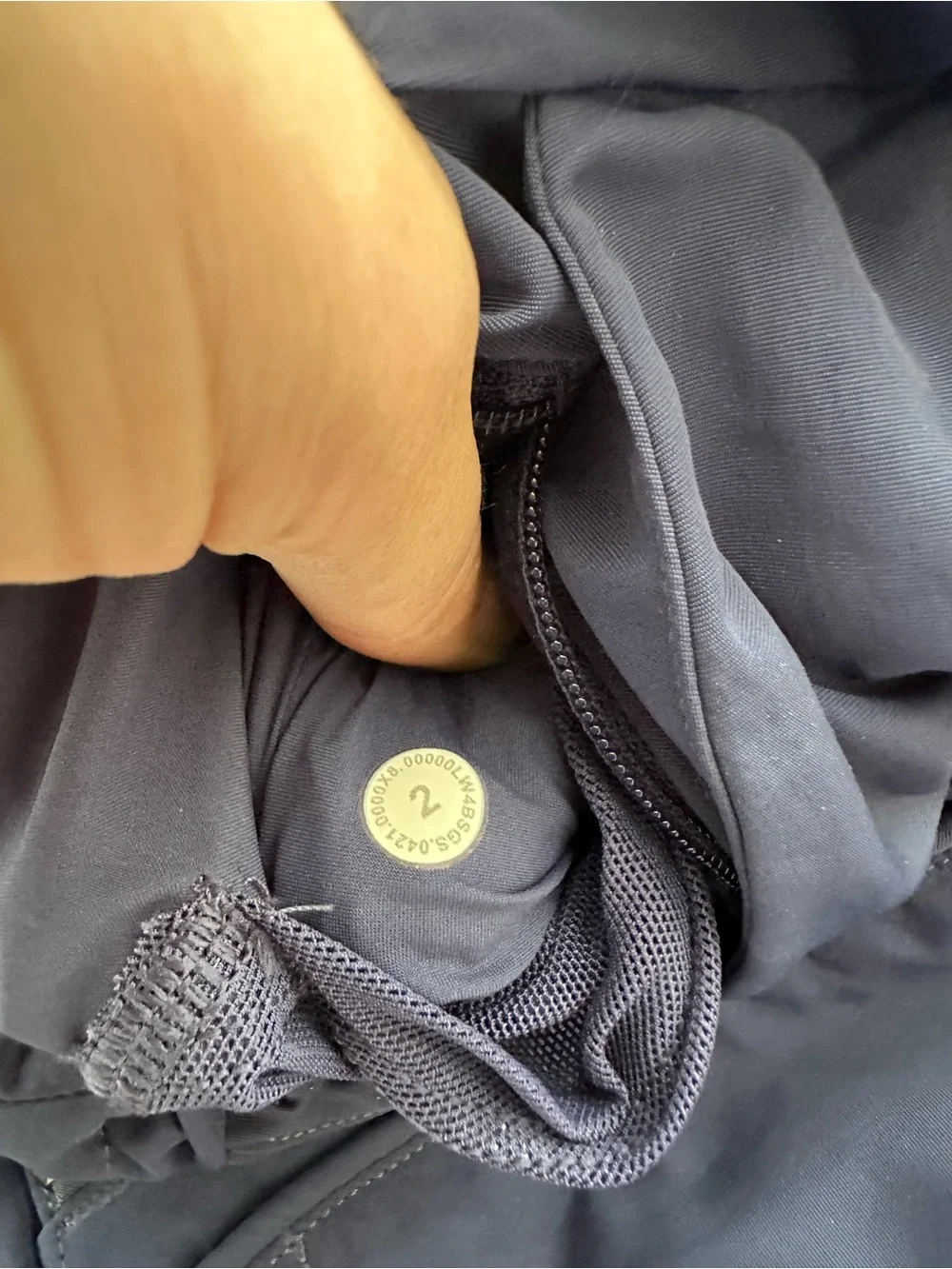 Lululemon hooded windbreaker jacket size 2